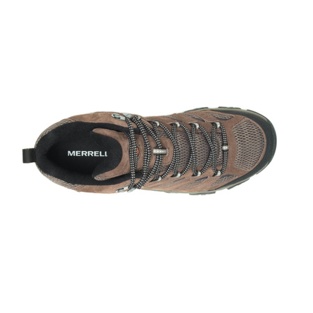 Buty trekkingowe męskie Merrell Moab 3 MID Gore-Tex turystyczne outdoorowe brązowe (J036749)