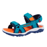 Sandały sportowe dziecięce dla chłopca/dziewczynki Trollkids Kids Oslofjord Sandal lake blue/bright orange (268-190)