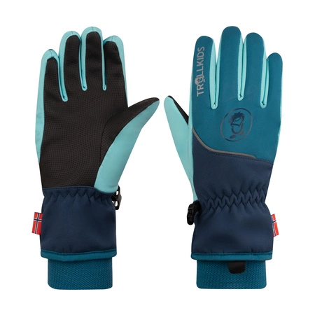 Rękawice softshell Trollkids Kids Trolltunga Glove dla chłopca/dziewczynki (931-104)