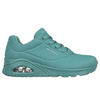 Wyprzedaż - Damskie sneakersy Skechers Uno Stand On Air buty sportowe do kostki morskie (73690-TEAL)