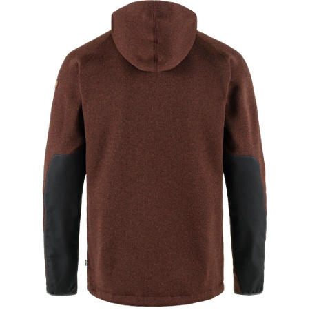 Polar męski Fjällräven Övik Fleece Hoodie M Autumn Leaf (F82252-215)