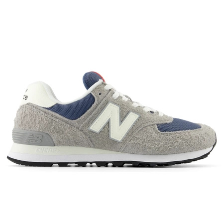 Sneakersy zamszowe New Balance NB 574 buty sportowe szare (U574GWH)