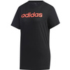 Koszulka damska adidas Essentials Linear Loose Tee czarna (GL6333)