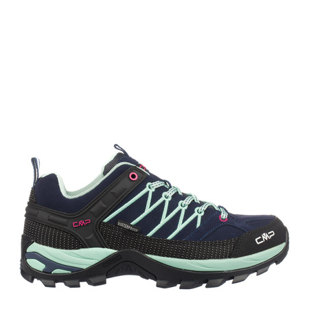 CMP RIGEL LOW WMN TREKKING SHOES WP BLUE-ACQUA Basic Blue (3Q13246-62MN)