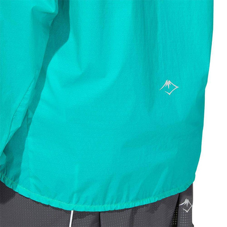 Kurtka Asics FujiTrail Jacket W Turkusowa