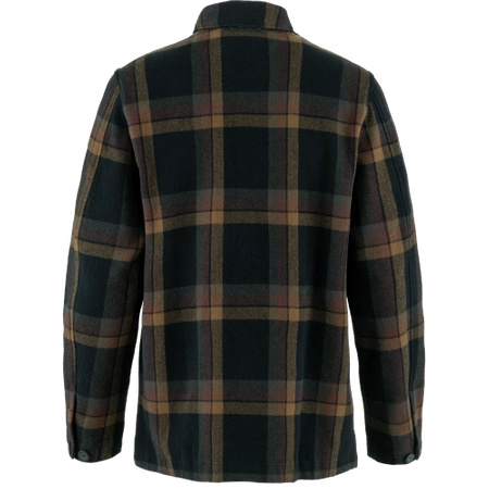 Koszula z długim rękawem męska Fjällräven Singi Flannel Overshirt M Dark Navy-Wood Brown (F12600226-555-265)