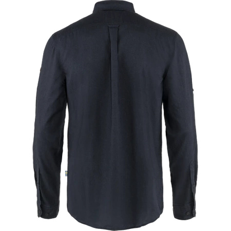 Koszula z długim rękawem męska Fjällräven Övik Travel Shirt LS M Dark Navy (F87208-555)