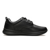 Sneakersy męskie czarne Skechers Delson Antigo buty skórzane czarne (65693-BBK)
