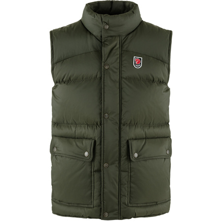 Wyprzedaż - Kamizelka puchowa męska Fjällräven Expedition Down Lite Vest M turystyczna zielona (F84606-662)
