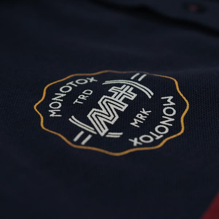 Koszulka Męskie Monotox POLO ORIGINALS DARK RED Burgund (POLOORIGINALS20RED)