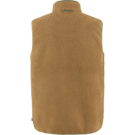 Polar męski Fjällräven Vardag Pile Fleece Vest M Buckwheat Brown-Laurel Green (F87073-232-625)