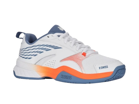 Męskie sneakersy K-Swiss SPEEDEX HB WHITE/INFINITY/SCARLET IBIS-M (09191-155-M)