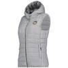 Wyprzedaż - Kamizelka damska z kapturem Geographical Norway Vatika Hood EO Lady 233 Gris Clair trekkingowa bezrękawnik (WW1198F/GNO-LIGHT GREY)