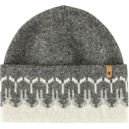 Czapka beanie Fjällräven Övik Path Knit Beanie Chalk White-Grey (F87167-113-020)