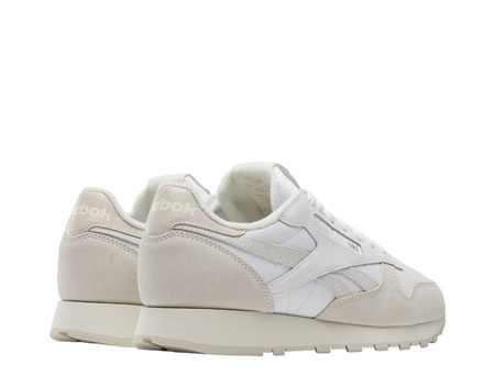 Buty sportowe męskie Reebok Classic Leather sneakersy skórzane białe (100032772)