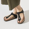 Japonki damskie Birkenstock Gizeh BFBC Earthy Vegan Black VEG regular szerokie (1020380)