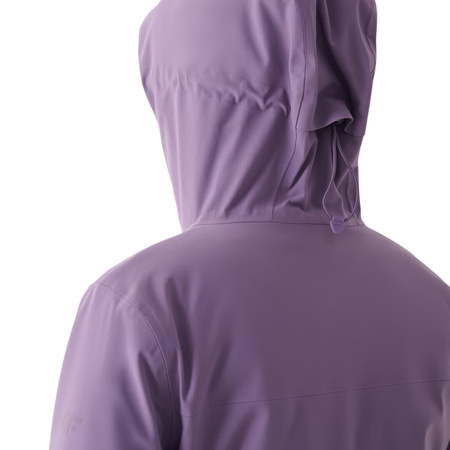 Kurtka narciarska damska 4F F572 ciemny fiolet (4FWAW24TTJAF572 50S)