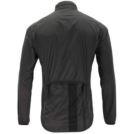 Wyprzedaż - Kurtka rowerowa męska Silvini Men Jacket Gelo sportowa czarna (3123-MJ2231/1212)