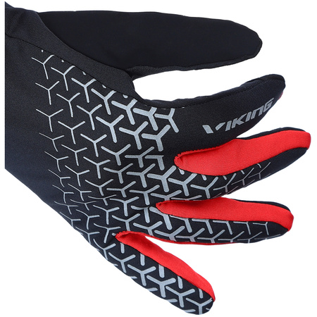 Wyprzedaż - Rękawice sportowe damskie/męskie Viking Orton Multifunction czarne (140/20/3300/34)