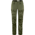 Spodnie damskie Fjällräven Keb Trousers Curved W Green Camo-Laurel Green (F86705-626-625)