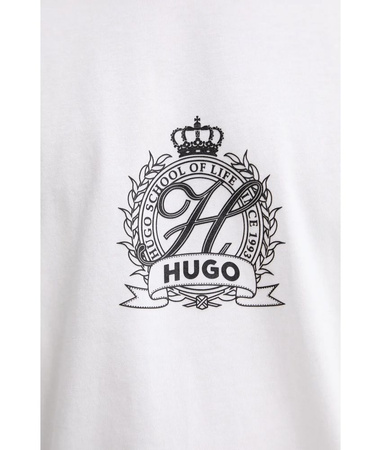 Koszulka HUGO Daminor biały (50538246-100)