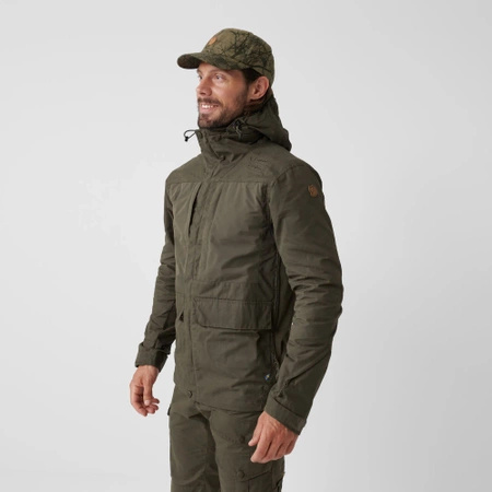 Kurtka softshell męska Fjällräven Lappland Hybrid Jacket M Dark Olive (F90170-633)