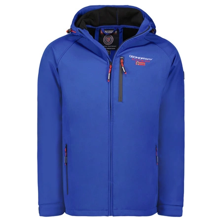 Softshell Geographical Norway TAKITO ROYAL BLUE DB MEN 009 błękit królewski męski (WY1163H/GN-ROYAL BLUE)