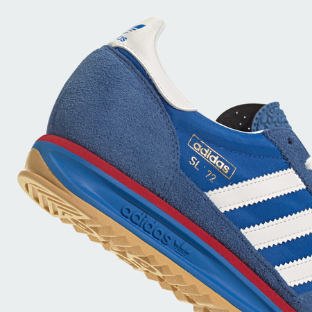 Buty sportowe męskie Adidas SL 72 RS blue sneakersy trampki zamszowe niebieskie (IG2132)
