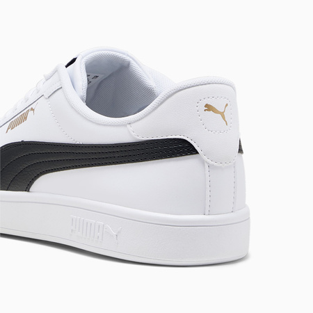 Wyprzedaż - Buty sportowe dmaskie/męskie Puma Smash 3.0 L White Black P białe (390987-11)