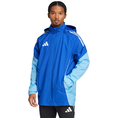 Kurtka męska adidas Tiro 25 Competition All-Weather niebieska (JI8930)