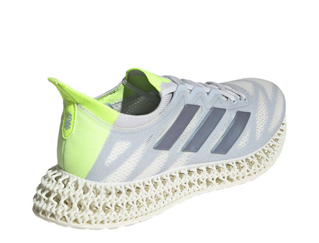 Wyprzedaż - Buty do biegania męskie adidas 4DFWD 3 M Błękitno-Limonkowe treningowe (IG8980)