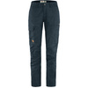 Wyprzedaż - Spodnie trekkingowe damskie Fjällräven Karla Pro Trousers Curved W Dark Navy outdoorowe granatowe (F89727-555)
