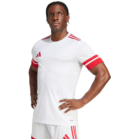 Koszulka męska adidas Squadra 25 biała (JG5829)