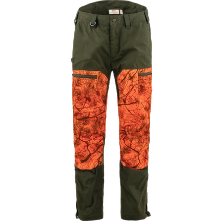 Spodnie męskie Fjällräven Drev Hybrid Trousers M Deep Forest-Orange Multi Camo (F12200183-662-261)