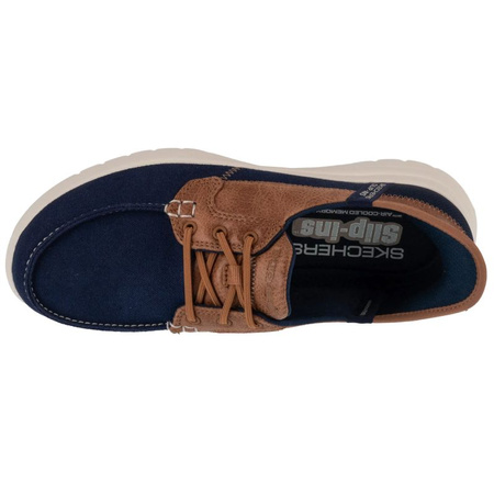 Skechers Slip-Ins: On-The-Go Flex - Palmilla 136536-NVY Granatowe 36 (136536-NVY)