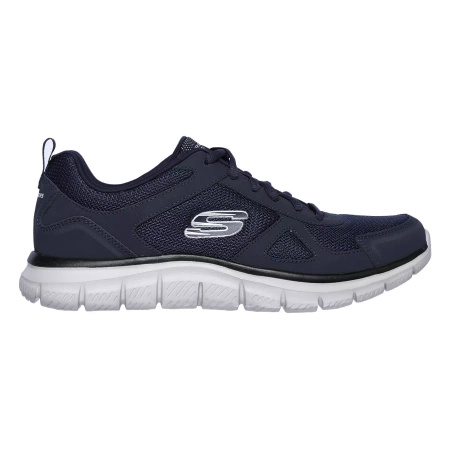 Wyprzedaż - Buty treningowe męskie Skechers Track sneakersy granatowe (52631-NVY)