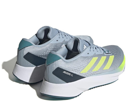 Buty adidas Adizero SL W Błękitno-Limonkowe (ID6928)