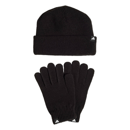 Czapka adidas Performance GLOVE + BEANIE Czarny (JN9443)