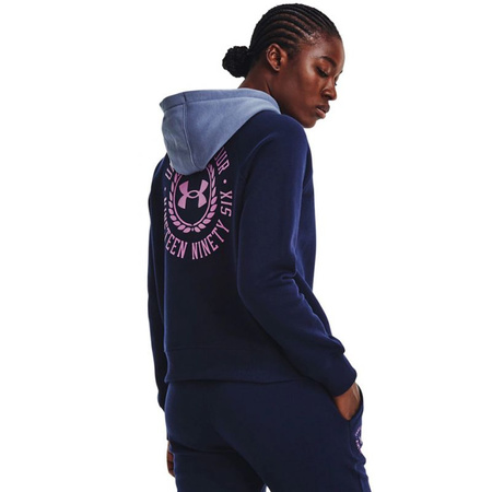 Bluza Under Armour Rival Fleece CB Hoodie W 1373031 410 (1373031410)