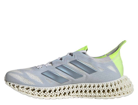Wyprzedaż - Buty do biegania męskie adidas 4DFWD 3 M Błękitno-Limonkowe treningowe (IG8980)