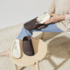 Klapki Birkenstock Zermatt Shearling FE Mocha wąska stopa (1016571)