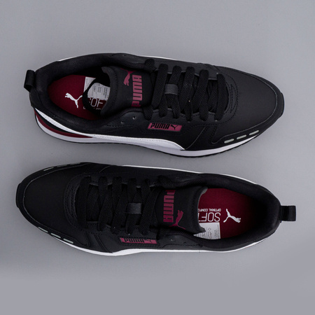 Wyprzedaż - Sneakersy męskie PUMA R78 SL buty sportowe czarne (374127-12)