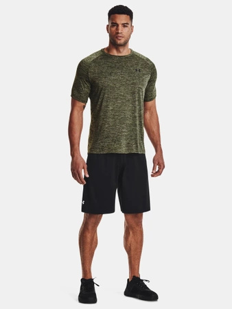 Koszulka sportowa męska Under Armour t-shirt treningowy zielony (1326413-390)