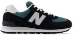 Sneakersy męskie/damskie New Balance 574 ze skóry zamszowej buty sportowe zielone (U574MGH)