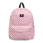 Plecak szkolny młodzieżowy Vans Old Skool Check Backpac Withered Rose w kratkę biało-różowy (VN000H4XCHO)