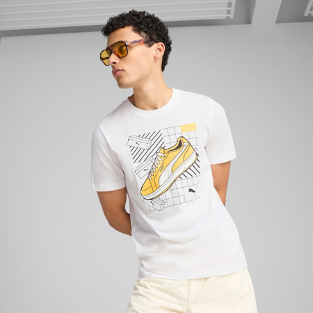 Koszulka Puma GRAPHICS SNEAKER TEE Biały (68483002)