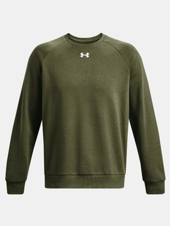 Bluza sportowa męska UNDER ARMOUR FLEECE CREW zielona (1379755-390)