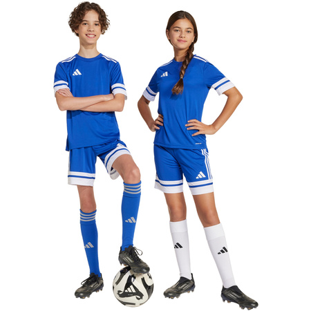 Spodenki dla dzieci adidas Squadra 25 niebieskie (JJ2419)