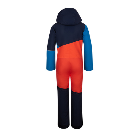 Kombinezon zimowy dziecięcy Trollkids Kids Hallingdal Snowsuit śnieżny niebieski/pomarańczowy (350-705)