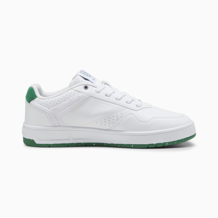 Wyprzedaż - Buty sportowe męskie Puma Court Classic Better White Archive z eko-skóry białe (395088-01)